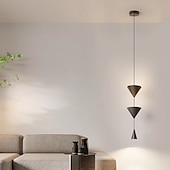 economico Luci Isola cucina-lampada a sospensione a led per isola della camera da letto, illuminazione a sospensione regolabile per isola della cucina, lampadario a led in oro nero per sala da pranzo, camera da letto, mini