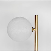 billige led gulvlampe-sphere stue gulvlampe, moderne 2-sfære lampe fra midten av århundret for soverom, lys LED stående lampe for kontor, moderne stueinnredning 110-240v
