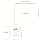 クリスマス雪の結晶シャワーカーテン、滑り止めラグ、トイレ蓋カバー&バスマット、メリークリスマスバスルーム装飾、防水シャワーカーテン、フック12個付き、クリスマスデコレーション。 お買い得  Christmas Bath-クリスマス雪の結晶シャワーカーテン、滑り止めラグ、トイレ蓋カバー&バスマット、メリークリスマスバスルーム装飾、防水シャワーカーテン、フック12個付き、クリスマスデコレーション。