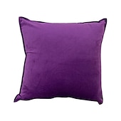 cheap Textured Throw Pillows-Decorative Toss Pillows 1 Pc Luxury Velvet Solid Color Pillow Case Cover Living room Bedroom Sofa Cushion Cover Outdoor Cushion for Sofa Couch Bed Chair Pink Blue Sage Green Purple