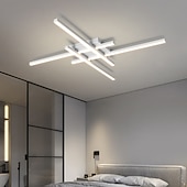 baratos Candeeiros de Teto-4-luz 6-luz 61/85/120 cm Design de Cluster Design de Linha Formas geométricas Luzes de Tecto Alumínio Linear Geométrico Minimalista Acabamentos Pintados LED Moderno 110-120V 220-240V
