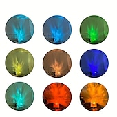 abordables Lampes de table-Lampe de Table Décorative Artistique Batterie Li intégrée Pour Chambre à coucher ABS Transparent