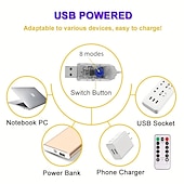 זול מופעל באמצעות USB-מחרוזת מפל אור חג המולד 198 לדים usb אור מים זורמים 9 פס 2 מטר 8 מצבי תאורה עם שלט רחוק עמיד למים למסיבת חג המולד קיר חדר שינה מהבהב קישוט חיצוני