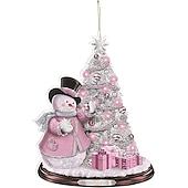 お買い得  装飾品-クリスマス装飾雪だるまクリスマスツリーペンダントクリエイティブ 2d アクリル装飾ぶら下げ装飾品農家の装飾