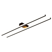 baratos Candeeiros de Teto-luz de teto led 3 cores 48/58/78 cm design de linha formas geométricas luzes de teto lâmpada de teto led adequada para corredor quarto corredor 110-240v