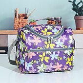 cheap Kitchen Storage-Insulation Bag, Aluminum Foil Thickened Waterproof Large Capacity Portable Lunch Box Bag For Outdoor Camping Picnic Office School
