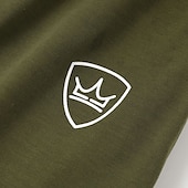 voordelige Joggingbroeken-Voor heren Joggingbroeken Jogger Broek Trainingsbroek Trekkoord Elastische taille Geometrisch patroon Buitensporten Sportkleding Leger groen Zwart