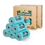 billige Børsteutstyr til hund-Hunder Katter kjæledyrutstyr Biologisk nedbrytbart HDPE + EPI Rengjøring av hunder Lett å rengjøre Fritid / hverdag Kæledyr Pleieutstyr Blå