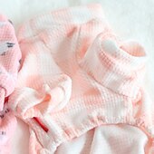 billiga Pyjamas-Hund Katt Pyjamas Mode söt stil Vinter Mjuk Tvättbar Bekväm Inomhus Ledigt / vardag Hundkläder for Bichon Frisé Pudel Pommeran valpen eller det lilla husdjuret Fjäril