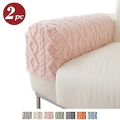 halpa Sohvan istuin ja käsinojan päällinen-2 kpl strech käsinojan päällinen, muhkeat jacquard-käsinojan päälliset sohvalle, spandex sohvan käsinojan päällinen lepotuoliin, pestävä naarmuuntumaton koiran lemmikki