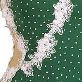 preiswerte Eiskunstlaufkleider-Eiskunstlaufkleid Damen Mädchen Eislaufen Kleider Wasserblau Gelb Rosa Patchwork Rückenfrei Gitter Hochelastisch Ausbildung Wettbewerb Eiskunstlaufkleidung Klassisch Langarm Eislaufen Eiskundstlauf