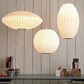 abordables Éclairages pour îlot-Pendentif LED cocon lustre lanterne conception pour café restaurant 110-240v