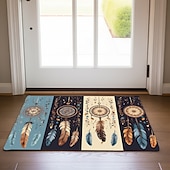 levne Doormaty-dreamcatcher boho rohožka podlahové rohože omyvatelné koberce kuchyňská rohož protiskluzový koberec odolný proti oleji vnitřní venkovní rohož ložnice dekorace koupelnová rohož vstupní koberec
