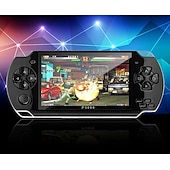 abordables entretenimiento electronico-x6 versión actualizada 4.3 pulgadas psp juego de mano 8 gb arcade nes nostálgico sup64 bit handheld mp5 player factory