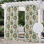 economico Tende impermeabili-tenda esterna impermeabile per la privacy, tende scorrevoli per patio, occhielli per tende pergola per gazebo, balcone, veranda, feste