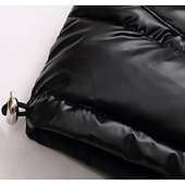 Kinderen Uniseks Vest jas Mouwloos Zilver gebroken wit Zwart Gewatteerd jack voor kinderen Effen Kleur Vetoketju Lente Herfst Stoer School 7-13 jaar voordelige Meisjesvest-Kinderen Uniseks Vest jas Mouwloos Zilver gebroken wit Zwart Gewatteerd jack voor kinderen Effen Kleur Vetoketju Lente Herfst Stoer School 7-13 jaar