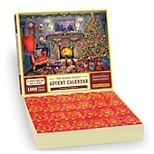 cheap Advent Calendar-Advent Calendar 2025 Jigsaw Puzzles - 24 Boxes 1008 Pieces Puzzles Countdown to Christmas, Christmas Gifts Stocking Stuffers, Christmas Decorations Christmas Puzzle for Adults Kids, Xmas Gift