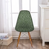 baratos Capa para Cadeira de Jantar-Capa elástica para cadeira de jantar, capa elástica para assento de jantar, cozinha, bar, hotel, cerimônia de casamento, banquete