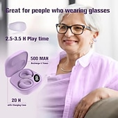 preiswerte TWS Echte kabellose Kopfhörer-Kleine Clip Open Ear Kopfhörer Drahtlose Ohrclip Luftleitung Ohrhörer Headset Mit Mikrofon Open Ear Ohrstöpsel