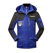 economico giacca attiva-piumino da donna escursionismo giacche 3-in-1 giacca da sci inverno esterno termico caldo impermeabile antivento leggero giacca invernale capispalla soprabito campeggio caccia pesca rosa bianco sporco arancione
