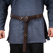 levne Příslušenství a další-Středověké Renesanční Pásek Viking Maškarní kostým Pánské Dámské Unisex Viking předvečer Všech svatých Karneval Plesová maškaráda Párty LARP Dospělé Pásek Taška Celý rok