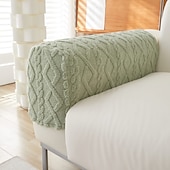 halpa Sohvan istuin ja käsinojan päällinen-2 kpl strech käsinojan päällinen, muhkeat jacquard-käsinojan päälliset sohvalle, spandex sohvan käsinojan päällinen lepotuoliin, pestävä naarmuuntumaton koiran lemmikki