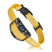 abordables Dressage pour chiens-Entrainement de chien Collier anti-aboiement Collier de choc Dispositif anti aboiement Sans-Fil Chien Multifonction Chien Chat Animaux de Compagnie Etanche Anti-aboiement Automatique Rechargeable
