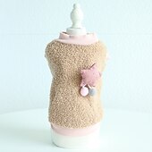 cheap Dog Apparel &amp; Accessories-Dog Cat Sweatshirt Fashion Cute Winter Soft Washable Comfortable Outdoor Casual Daily Dog Clothing for Bichon Frise Poodle Pomeranian Baby Pet Papillon