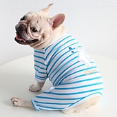 preiswerte Pyjama-Hunde Katzen Pyjamas Modisch Kuschelig Winter Weich Waschbar Komfortabel Innen Casual Hundebekleidung for Bichon Frise Pudel Spitz kleines Haustier Schmetterling