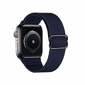 abordables correas de reloj de manzana-Compatible con Apple Watch Correa 38mm 40mm 41mm 42mm 44mm 45mm 49mm Trenzado Elástico Ajustable Tejido correa de repuesto para iwatch Ultra 2 Series 9 8 7 SE 6 5 4 3 2 1
