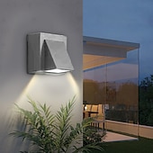 cheap Outdoor Wall Lights-Led Outdoors Wall Lamp 5W 10W Up/Down Lighting Indoor Double-Head Curved Waterproof IP65 Wall Lamp Modern Bedroom Lamp Warm White Light AC85-265V