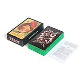 Недорогие игры и аксессуары-Английское Таро 12*7 см большая колода Таро с бумажными инструкциями