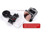 cheap Hand Tools-Universal Phone Lens Photography Adapter Mount Adjustable Phone Clip Bracket Telescope Phone Adapter for Binoculars Monocular
