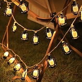 economico Striscie luci a batteria-retro led luci della stringa di cherosene 3m 20led aa lampada alimentata a batteria luci della stringaper ghirlanda campeggio festa cortile casa vacanza decorazione di natale illuminazione