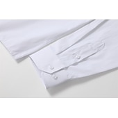 Męskie Koszula Koszule eleganckie Równina Ślub Biznes Jasnoniebieski Czarny Biały Czerwony Długi rękaw Klapa Wiosna i jesień Odzież tanie Koszule męskie-Męskie Koszula Koszule eleganckie Równina Ślub Biznes Jasnoniebieski Czarny Biały Czerwony Długi rękaw Klapa Wiosna i jesień Odzież