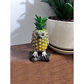 levne Dekorace a kamínky do akvária-Akvárium Dekorace akvária Mini akvárium Ornamenty Zelená Bezhlučné Umělé Ozdoby Pryskyřice 1 17#8.5#6 cm