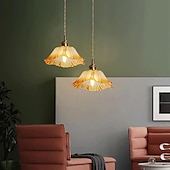 billige Pendellys-19/30 cm Øyesign Anheng Lys Metall Glass Moderne Traditionel / Klassisk 110-120V 220-240V