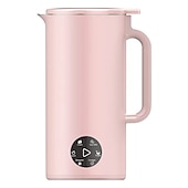 economico Elettrodomestici da cucina-Spremiagrumi portatile completamente automatico con interruttore di sicurezza con controllo touch e macchina per latte di soia da 350 ml &amp; miscelatore