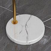 cheap LED Floor Lamp-Arc Lamp Height Adjustable 180 cm White Gold Black Arc Lamp, Floor Lamp Marble Base Arc Floor Lamp 110-240V
