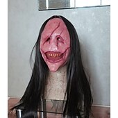 olcso kiegészítők-Zombi Ördög Maszk Halloween Kellékek Felnőttek Férfiak Nők Vicces Ijesztő Jelmez Halloween Karnevál Mardi Gras Könnyű Karneváli Jelmez a Walpurgis éjre