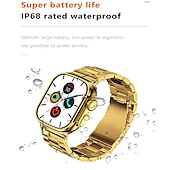 economico Smartwatch-M9 Ultra Max Orologio intelligente 2.1 pollice Intelligente Guarda Bluetooth Pedometro Avviso di chiamata Tracker di fitness Compatibile con Android iOS Da donna Da uomo Standby lungo Chiamate in