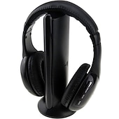 cheap On-ear &amp; Over-ear Headphones-5-in-1 wireless multi-function headset monitoring FM radio earphone for PC Laptop Computer TV TW-699