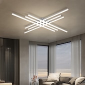 baratos Candeeiros de Teto-4-luz 6-luz 61/85/120 cm Design de Cluster Design de Linha Formas geométricas Luzes de Tecto Alumínio Linear Geométrico Minimalista Acabamentos Pintados LED Moderno 110-120V 220-240V