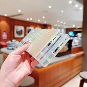 お買い得  サムスン用ケース-電話 ケース 用途 サムスンのギャラクシー S24 S23 Ultra Plus S23 S22 S21 プラス ウルトラ S21 FE A14 A34 A54 A53 A33 バックカバー クリア ブリンブリングリッターシャイニー 耐衝撃 TPU
