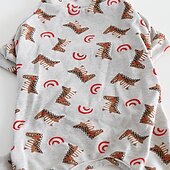 tanie Piżama-Psy Koty Piżama Moda Śłodkie Zima Miękka Zmywalny Wygodny w pomieszczeniach Codzienne Ubranka dla psów for Bichon frise Pudel Szpic miniaturowy szczeniaków i młodych kotów Motyl
