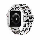 abordables correas de reloj de manzana-Compatible con Apple Watch Correa 38mm 40mm 41mm 42mm 44mm 45mm 49mm Trenzado Elástico Ajustable Tejido correa de repuesto para iwatch Ultra 2 Series 9 8 7 SE 6 5 4 3 2 1