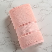cheap Towels-Towels 1 Pack Medium Bath Towel, Ring Spun Cotton Lightweight and Highly Absorbent Quick Drying Towels, Premium Towels for Hotel, Spa and Bathroom