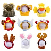 ieftine Costum pentru animale de companie de Halloween-Câini Pisici Costum Bandane &amp; Căciuli Bandană Câine &amp; Căciulă Câine Modă Petrecere Respirabil Απαλό Lavabil Comfortabil Crăciun În aer liber Ziua Îndrăgostiților Halloween Casul / Zilnic Festival de