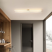 baratos Candeeiros de Teto-luz de teto led 3 cores 48/58/78 cm design de linha formas geométricas luzes de teto lâmpada de teto led adequada para corredor quarto corredor 110-240v