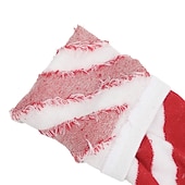 preiswerte Weihnachtsmütze &amp; Zubehör-Weihnachtsmann Elf Strümpfe / Strumpfhosen Damen Weihnachten Silvester Heiligabend Weihnachten Erwachsene Weihnachten Silvester Socken